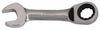Combination Stubby Reversible Ratchet Wrench, Metric