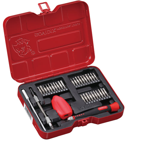 34 PC Precision Screwdriver & Bit Set