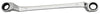 Box-end Spherical Reversible Ratchet Wrench (45deg. Offset), Metric