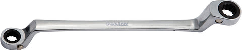 Box-end Spherical Reversible Ratchet Wrench (45deg. Offset), Inch