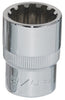 1/2" Dr Spherical Socket, Inch