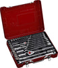 1/4", 1/2" Dr. 39 PC Socket & Wrench Set, Inch